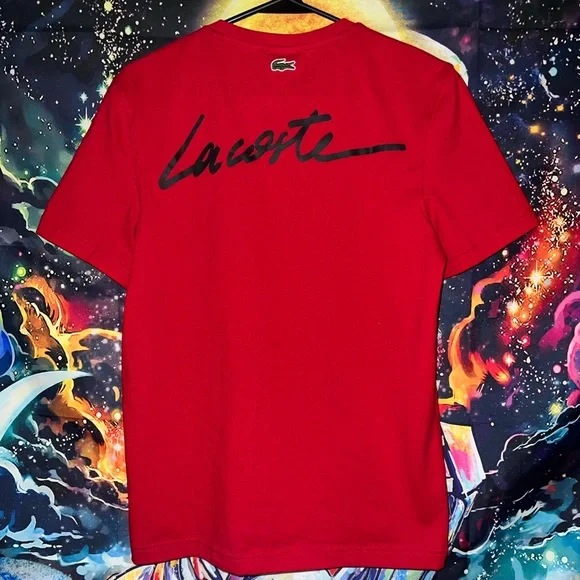 Men’s XS (Men’s Small) Lacoste Live Short-sleeve For Sale NWT - Picture 6 of 7